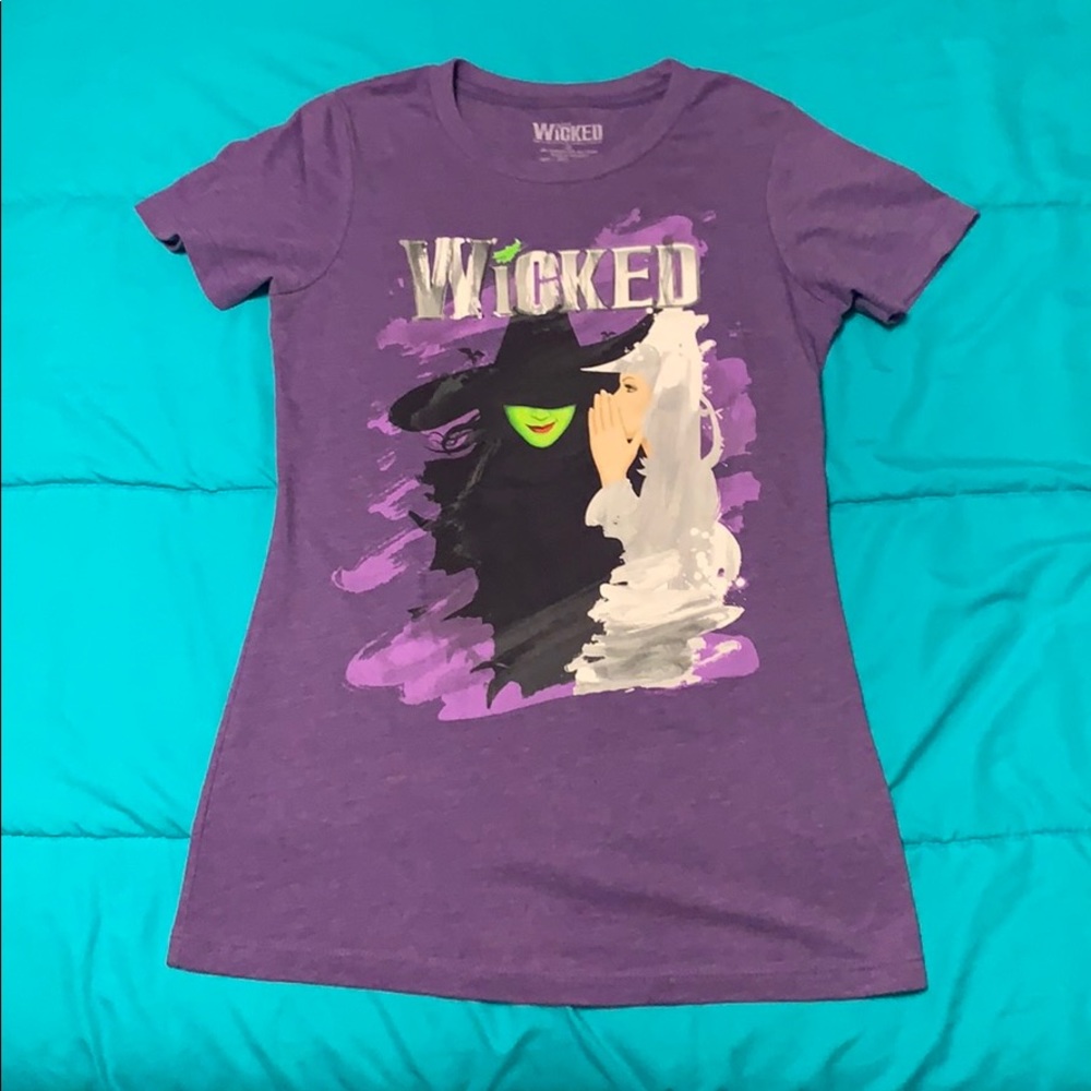 Wicked the musical purple t-shirt